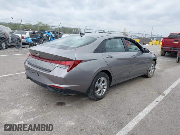 2023 Hyundai Elantra SE with VIN KMHLL4AG7PU541522, listed as a IAAI auction lot 41942508 with 42,534 mi miles and . Bid and sale history available at DreamBid. Image 4.