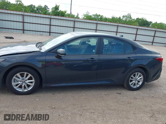 2025 Toyota Camry LE with VIN 4T1DAACK5SU522373, listed as a IAAI auction lot 42094179 with 6,264 mi miles and . Bid and sale history available at DreamBid. Image 14.