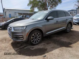 2017 Audi Q7 Premium Plus with VIN WA1LAAF74HD014776, listed as a Copart auction lot 57088365 with 152,853 mi miles and Salvage title. Bid and sale history available at DreamBid. Image 1.