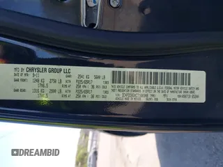 2012 Dodge Journey SXT with VIN 3C4PDDBGXCT160348, listed as a IAAI auction lot 42096075 with 135,095 mi miles and . Bid and sale history available at DreamBid. Image 9.