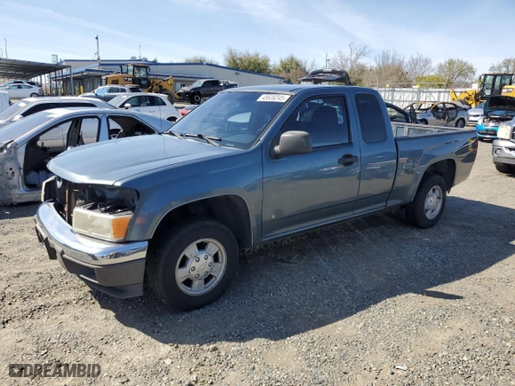 2006 Chevrolet Colorado LS with VIN 1GCCS198268232079, listed as a Copart auction lot 49638245 with 166,961 mi miles and Salvage Title. Bid and sale history available at carsss.com. Image 1.