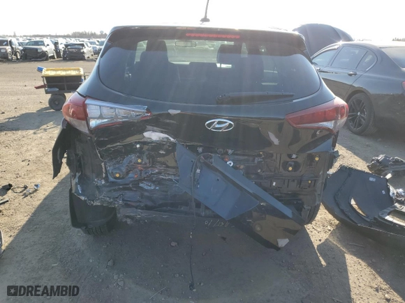 2017 Hyundai Tucson SE with VIN KM8J23A43HU410597, listed as a Copart auction lot 48890865 with 83,432 mi miles and Salvage Title. Bid and sale history available at carsss.com. Image 6.