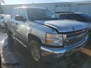 2012 Chevrolet Silverado 1500 LT with VIN 3GCPKSE7XCG168562, listed as a Copart auction lot 83362614 with 207,537 mi miles and Salvage Title. Bid and sale history available at carsss.com. Image 4.