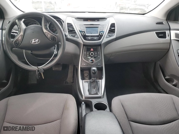 2014 Hyundai Elantra SE with VIN KMHDH4AEXEU160653, listed as a Copart auction lot 49967825 with 152,585 mi miles and Salvage Title. Bid and sale history available at carsss.com. Image 8.