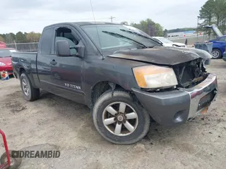 2008 Nissan Titan SE with VIN 1N6AA06A18N340867, listed as a IAAI auction lot 41945393 with Not Provided miles. Bid and sale history available at carsss.com. Image 1.