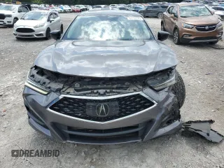 2022 Acura TLX Technology with VIN 19UUB5F45NA002431, listed as a Copart auction lot 63134745 with 41,316 mi miles and Salvage title. Bid and sale history available at DreamBid. Image 5.
