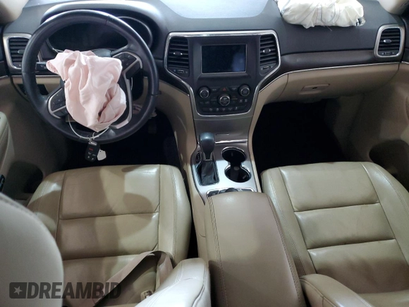 2018 Jeep Grand Cherokee Limited with VIN 1C4RJFBG6JC251297, listed as a Copart auction lot 58724695 with Not provided miles and Salvage title. Bid and sale history available at DreamBid. Image 8.