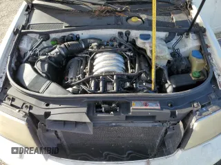 1999 Audi A6 with VIN WAUBA24B4XN111058, listed as a Copart auction lot 89383555 with 190,243 mi miles and Clean Title. Bid and sale history available at carsss.com. Image 11.