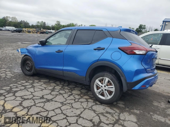 2021 Nissan Kicks S с VIN 3N1CP5BV3ML465561, выставлен на аукционе Copart как лот 57097245 с пробегом 88 152 миль миль и Списание • Salvage title. История ставок и продаж доступна на DreamBid. Изображение 2.