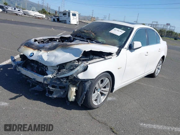 2010 BMW 5 Series 528i with VIN WBANU5C54AC365941, listed as a IAAI auction lot 41796704 with 129,832 mi miles and . Bid and sale history available at carsss.com. Image 18.