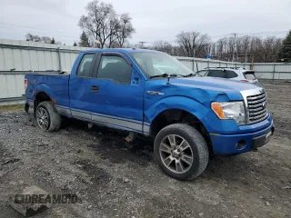 2014 Ford F-150 XL with VIN 1FTFX1EF9EKF67215, listed as a Copart auction lot 51594605 with 184,079 mi miles and Salvage Title. Bid and sale history available at carsss.com. Image 4.