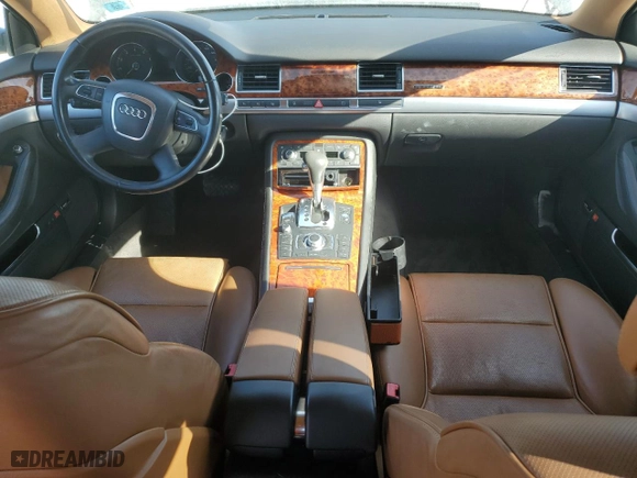 2008 Audi A8 L 4.2L with VIN WAUMV94E98N009451, listed as a Copart auction lot 83753734 with 158,814 mi miles and Clean Title. Bid and sale history available at carsss.com. Image 8.