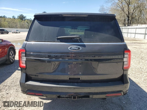 2023 Ford Expedition Limited with VIN 1FMJU2A82PEA20672, listed as a Copart auction lot 49170805 with 49,872 mi miles and Salvage title. Bid and sale history available at DreamBid. Image 6.