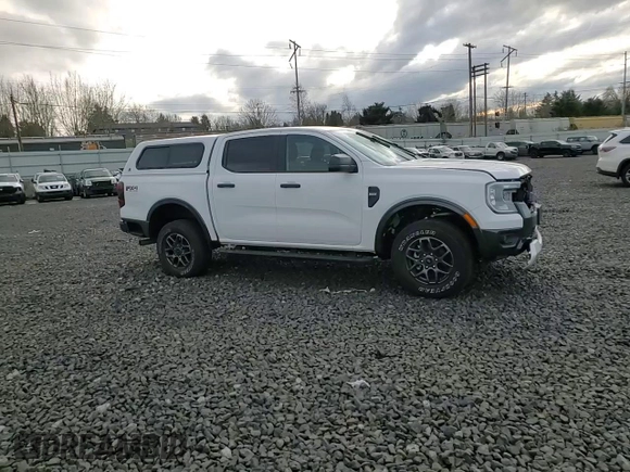 2024 Ford Ranger XLT with VIN 1FTER4HH5RLE15159, listed as a Copart auction lot 46310435 with 1,858 mi miles and Salvage Title. Bid and sale history available at carsss.com. Image 10.