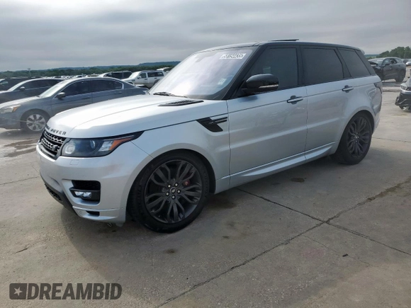 2016 Land Rover Range Rover Sport HSE with VIN SALWS2VF1GA577159, listed as a Copart auction lot 58154435 with 67,061 mi miles and Clean title. Bid and sale history available at DreamBid. Image 1.