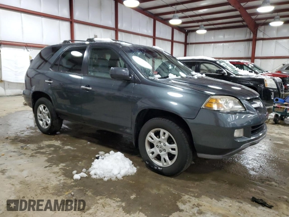 2006 Acura MDX Touring with VIN 2HNYD18616H548951, listed as a Copart auction lot 44578585 with 309,497 mi miles and Salvage Title. Bid and sale history available at carsss.com. Image 4.