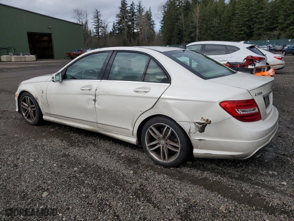 2012 Mercedes-Benz C-Class C 300 Sport with VIN WDDGF8BB2CA644193, listed as a Copart auction lot 45280995 with 115,631 mi miles and Salvage Title. Bid and sale history available at carsss.com. Image 2.