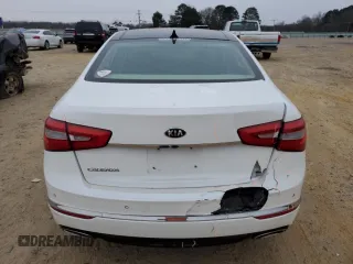 2014 Kia Cadenza Premium with VIN KNALN4D76E5127579, listed as a Copart auction lot 87118594 with 74,621 mi miles and Clean Title. Bid and sale history available at carsss.com. Image 6.