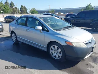 2008 Honda Civic LX with VIN 1HGFA16548L055448, listed as a IAAI auction lot 42208180 with 188,813 mi miles and . Bid and sale history available at DreamBid. Image 1.