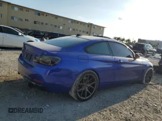 2017 BMW 4 Series 440i with VIN WBA4P1C50HK522523, listed as a Copart auction lot 48508585 with 70,098 mi miles and Salvage Title. Bid and sale history available at carsss.com. Image 3.