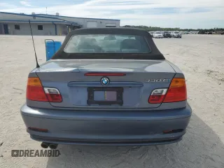2001 BMW 3 Series 330Ci with VIN WBABS53431JU85614, listed as a Copart auction lot 46778405 with 107,237 mi miles and Non Repairable. Bid and sale history available at carsss.com. Image 6.