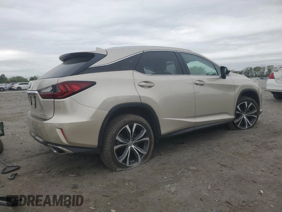 2016 Lexus RX 350 F Sport with VIN 2T2BZMCA7GC046852, listed as a Copart auction lot 53961335 with 32,560 mi miles and Salvage Title. Bid and sale history available at carsss.com. Image 3.