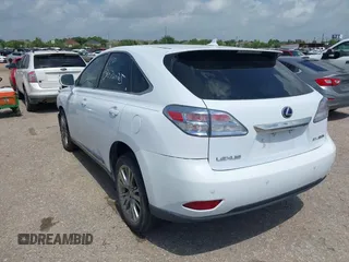 2010 Lexus RX 450h with VIN JTJZB1BA4A2000745, listed as a IAAI auction lot 42508799 with Not provided miles and . Bid and sale history available at DreamBid. Image 3.