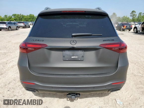 2024 Mercedes-Benz GLE 450 with VIN 4JGFB5KB8RB122828, listed as a Copart auction lot 61954615 with 9,329 mi miles and Salvage title. Bid and sale history available at DreamBid. Image 6.
