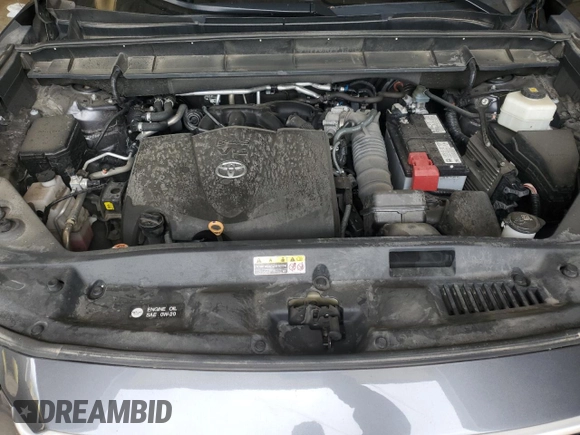 2021 Toyota Highlander L with VIN 5TDZZRAHXMS066838, listed as a Copart auction lot 55137845 with 77,800 mi miles and Salvage title. Bid and sale history available at DreamBid. Image 12.