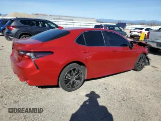 2021 Toyota Camry SE Nightshade with VIN 4T1T11AK2MU435287, listed as a Copart auction lot 48385015 with 31,332 mi miles and Salvage Title. Bid and sale history available at carsss.com. Image 3.