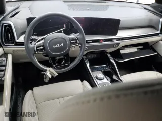 2025 Kia Sorento Hybrid SX Prestige with VIN KNDRKDJG1S5305887, listed as a Copart auction lot 51926125 with 9,910 mi miles and Salvage Title. Bid and sale history available at carsss.com. Image 8.