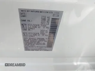 2016 Nissan Pathfinder S with VIN 5N1AR2MN7GC670676, listed as a IAAI auction lot 42391995 with 165,391 mi miles and . Bid and sale history available at DreamBid. Image 9.