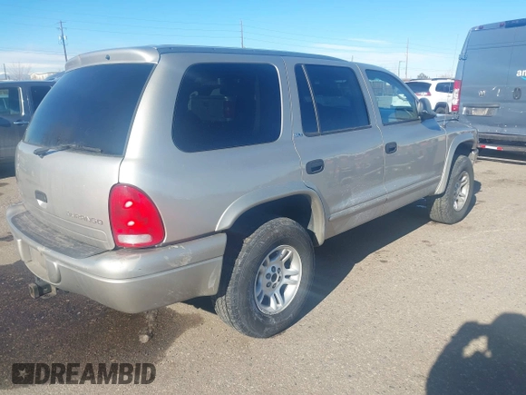 2002 Dodge Durango SLT with VIN 1B4HS48N12F160504, listed as a IAAI auction lot 41304610 with 179,724 mi miles and . Bid and sale history available at DreamBid. Image 4.