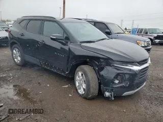 2022 Chevrolet Blazer LT z VIN 3GNKBCR45NS165026, wystawiony jako Copart lot #55399345 z przebiegiem 40 712 mil mil oraz Czysty tytuł • Clean title. Historia ofert i sprzedaży dostępna na DreamBid. Obrazek 4.