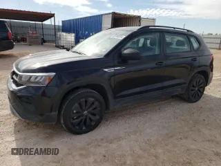 2022 Volkswagen Taos S z VIN 3VVDX7B23NM044102, wystawiony jako Copart lot #85100554 z przebiegiem 41 337 mil mil oraz Szkody całkowita. Historia ofert i sprzedaży dostępna na DreamBid. Obrazek 1.