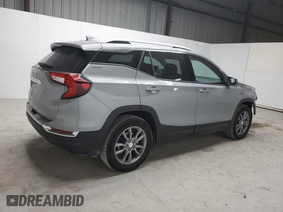 2024 GMC Terrain SLT with VIN 3GKALPEG7RL180866, listed as a Copart auction lot 87280534 with 21,233 mi miles and Clean title. Bid and sale history available at DreamBid. Image 3.