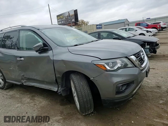 2018 Nissan Pathfinder SL with VIN 5N1DR2MN7JC648231, listed as a Copart auction lot 78738454 with 90,242 mi miles and Salvage Title. Bid and sale history available at carsss.com. Image 12.