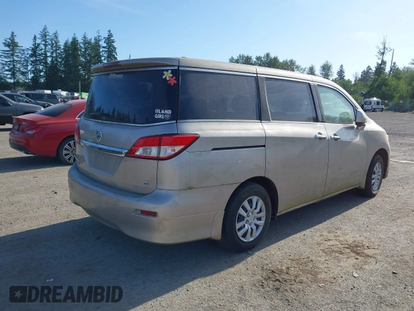 2011 Nissan Quest SL с VIN JN8AE2KP2B9011483, выставлен на аукционе IAAI как лот 42467131 с пробегом Не указан миль и . История ставок и продаж доступна на DreamBid. Изображение 4.
