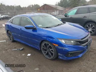 2019 Honda Civic Sport with VIN 2HGFC2F84KH574773, listed as a IAAI auction lot 41918494 with 140,254 mi miles and . Bid and sale history available at DreamBid. Image 1.