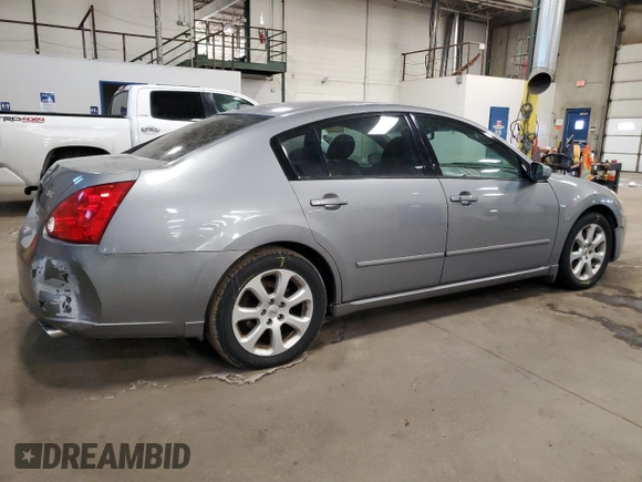 2008 Nissan Maxima 3.5 SL with VIN 1N4BA41E58C820193, listed as a Copart auction lot 45269775 with 114,315 mi miles and Non Repairable. Bid and sale history available at carsss.com. Image 3.