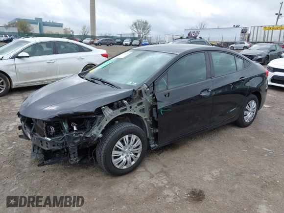 2017 Chevrolet Cruze LS with VIN 1G1BC5SM0H7165507, listed as a IAAI auction lot 41900457 with 93,068 mi miles and . Bid and sale history available at DreamBid. Image 2.