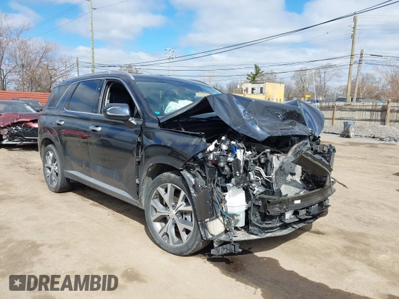 2022 Hyundai Palisade SEL z VIN KM8R4DHE3NU457853, wystawiony jako IAAI lot #42028080 z przebiegiem 34 654 mil mil oraz . Historia ofert i sprzedaży dostępna na DreamBid. Obrazek 1.