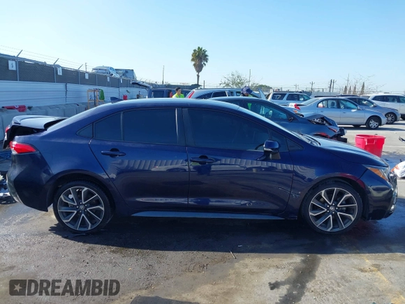 2020 Toyota Corolla SE with VIN JTDS4RCE9LJ001896, listed as a IAAI auction lot 41945576 with 123,601 mi miles and . Bid and sale history available at DreamBid. Image 13.