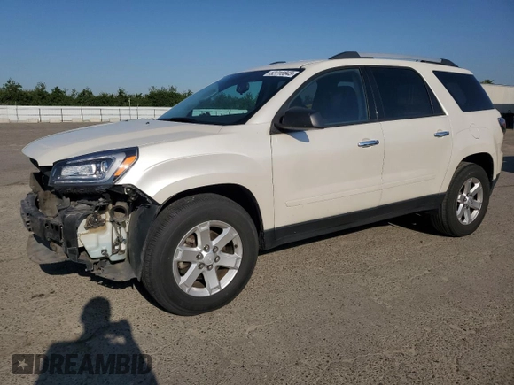2014 GMC Acadia SLE with VIN 1GKKRNED1EJ124002, listed as a Copart auction lot 52715545 with 105,056 mi miles and Salvage Title. Bid and sale history available at carsss.com. Image 1.