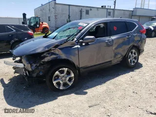 2019 Honda CR-V EX with VIN 5J6RW2H56KL036367, listed as a Copart auction lot 57972794 with 0 mi miles and Salvage Title. Bid and sale history available at carsss.com. Image 1.