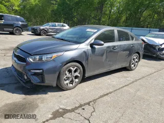2021 Kia Forte LXS with VIN 3KPF24AD8ME386693, listed as a Copart auction lot 51935345 with 22,249 mi miles and Salvage Title. Bid and sale history available at carsss.com. Image 1.