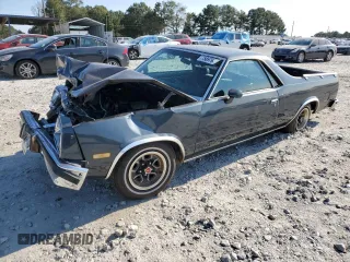 1985 Chevrolet El Camino with VIN 3GCCW80H2FS905566, listed as a Copart auction lot 75897944 with 81,485 mi miles and Salvage Title. Bid and sale history available at carsss.com. Image 1.