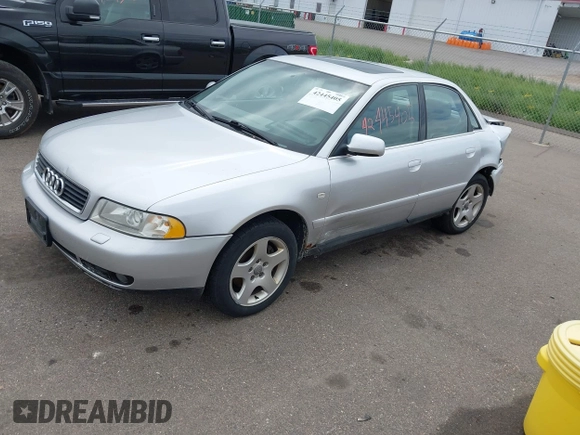 2001 Audi A4 with VIN WAUDH68DX1A010693, listed as a IAAI auction lot 42445405 with 191,684 mi miles and . Bid and sale history available at DreamBid. Image 17.