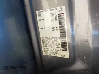 2021 Nissan Maxima SV z VIN 1N4AA6CV4MC508977, wystawiony jako IAAI lot #41858232 z przebiegiem 66 113 mil mil oraz . Historia ofert i sprzedaży dostępna na DreamBid. Obrazek 9.