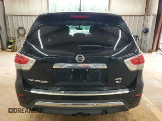2016 Nissan Pathfinder SV z VIN 5N1AR2MM1GC644808, wystawiony jako Copart lot #56717085 z przebiegiem Nie podano mil oraz Szkoda całkowita • Salvage title. Historia ofert i sprzedaży dostępna na DreamBid. Obrazek 6.